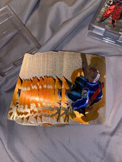Dragon ball z cards (not selling it but how much it is