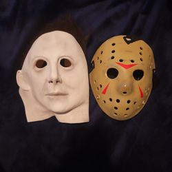 Jason Voorhees And Micheal Myers Mask 2 In 1