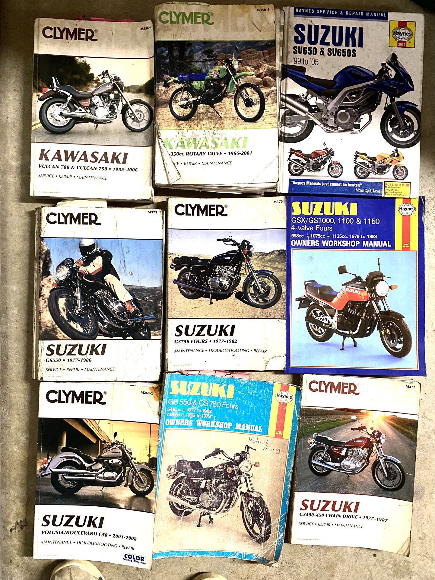 Motorcycle Service-Repair- Maintenance Manuals Books