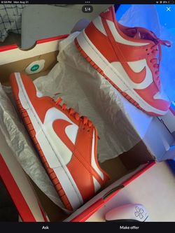 Orange Nike Dunks