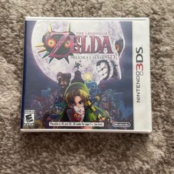 Zelda Majora’s Mask For Nintendo 3ds Sealed