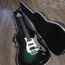 Carvin Bolt USA HSS 1988 - Green Burst With Original Case