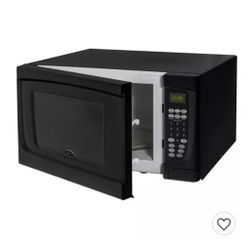 Oster Black 1.6 Cubic Ft 1100 Watts Microwave 