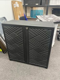 Assembled new Storage Box Outdoor Caninet,Resin Indoor Storage Box Waterproof Outdoor Storage Cabine