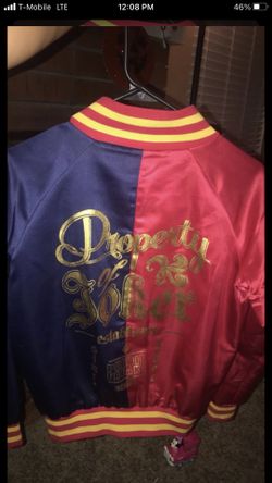 Authentic suicide squad Harley Quinn bomber Halloween jacket