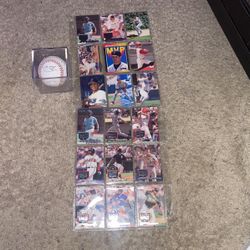 Derek Jeter Signed Cards/ Baseball 