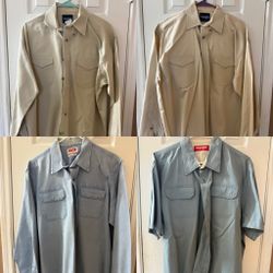 Men’s Dress Shirts And Vests $10
