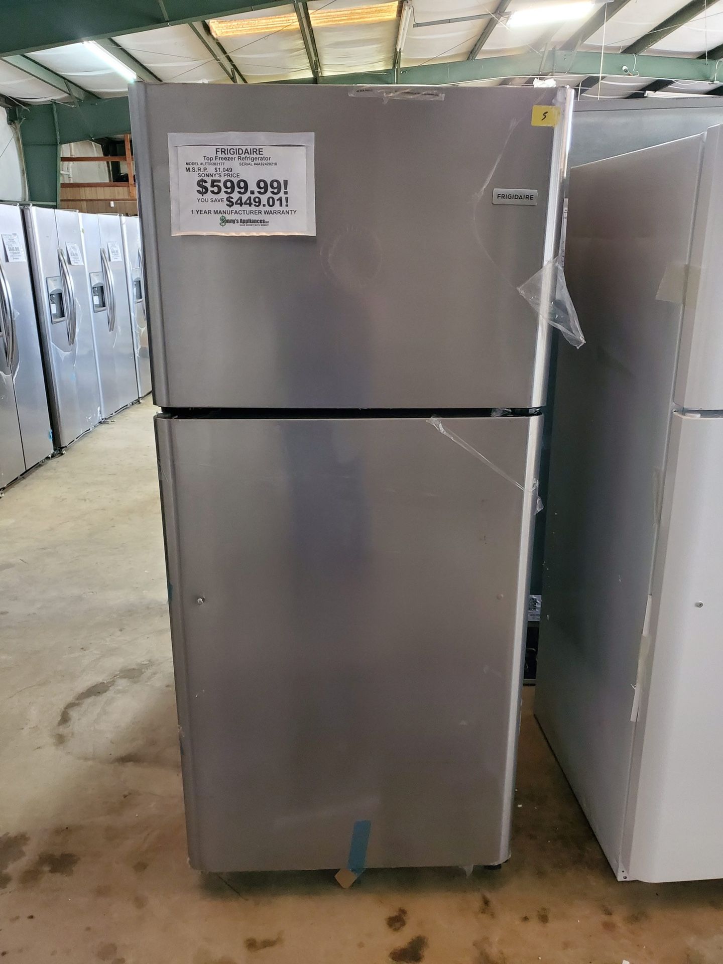 Frigidaire refrigerator