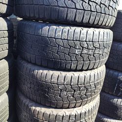 4 Falken tires size 225-55-17 all 4 for $200 free installation and balance