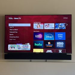 TCL 65” Smart HDTV