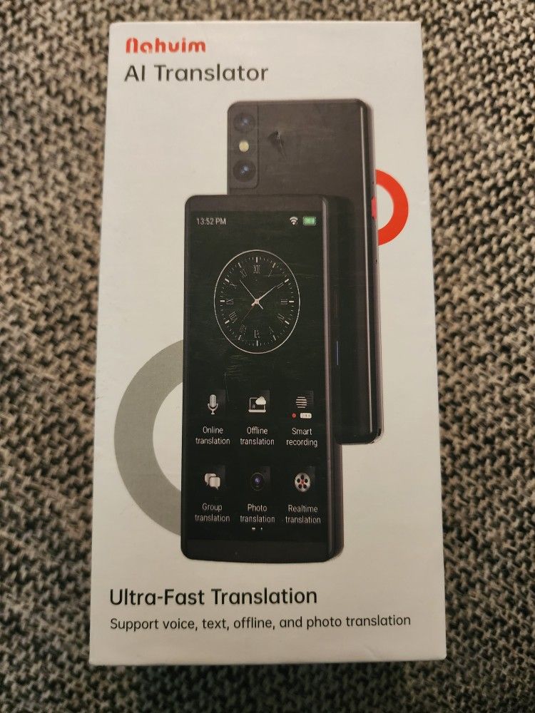 Nahuim AI Language Translator $60