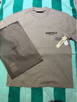 Essentials tee ‘dark oatmeal’