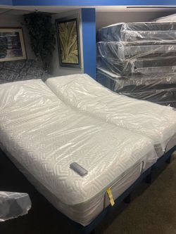 🔥Tempur California split king adjustable set up $1499🔥