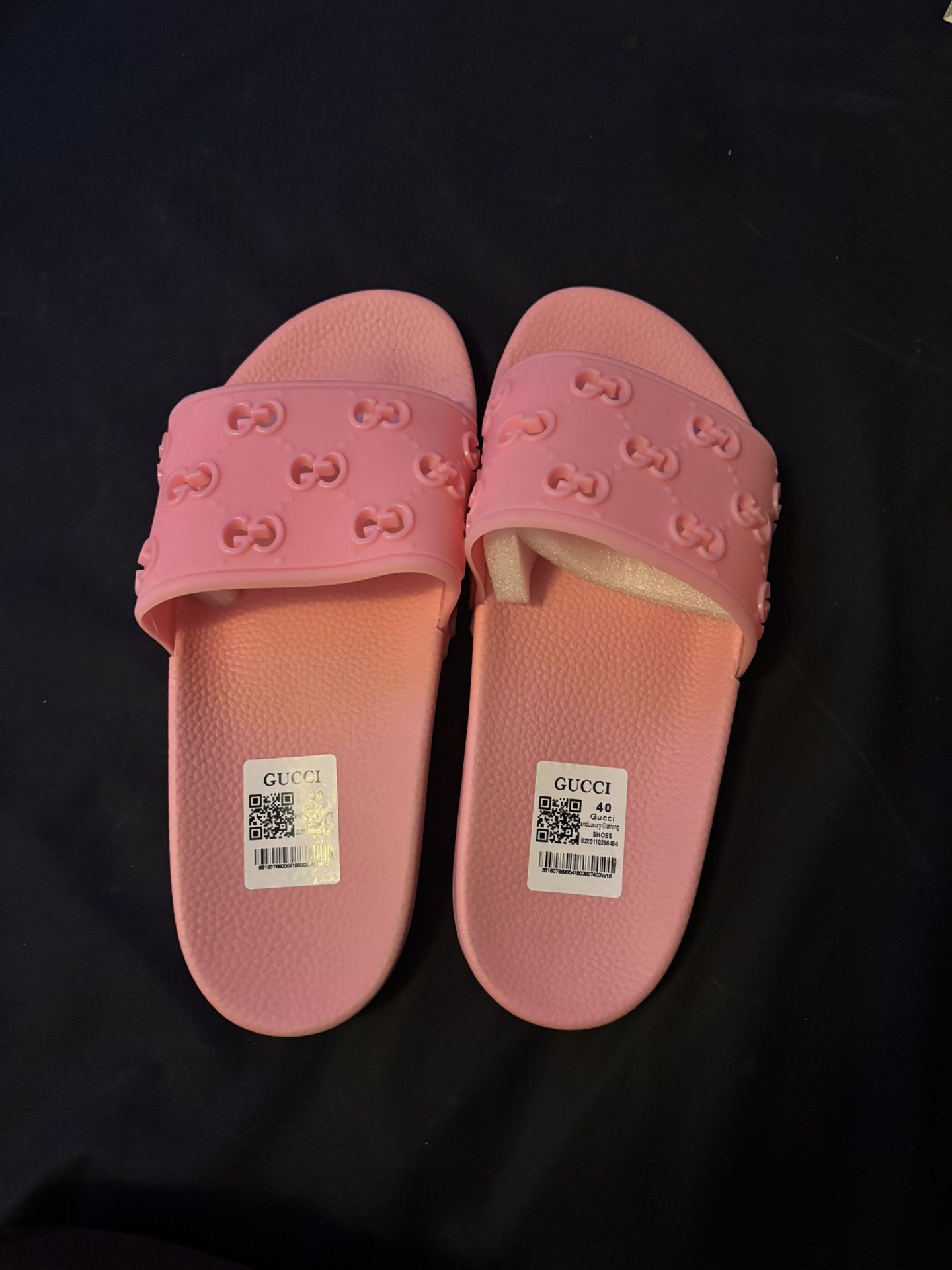 Gucci GG Slide Rubber 'Pink'