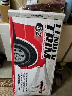 Brand new fender trims for chevy silverado
