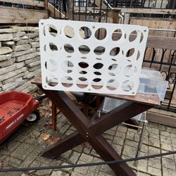 28 Bottle Wine Rack, 28 by 20, 6 inch deep, $10