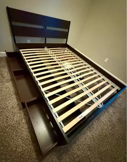 IKEA Bed Frame w/Storage