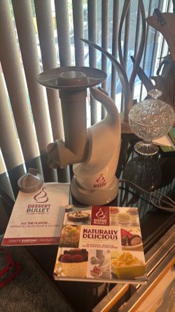 Bullet dessert maker