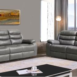 2 Pc Sofa set Recliner Please Read Description For More Information 