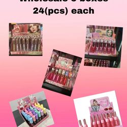 Wholesale 5 Box Lips Gloss 24 Piece 