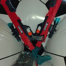 Nerf Gun Set w/ Bullets