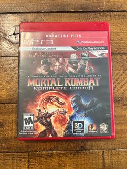 PS3 mortal kombat the komplete edition