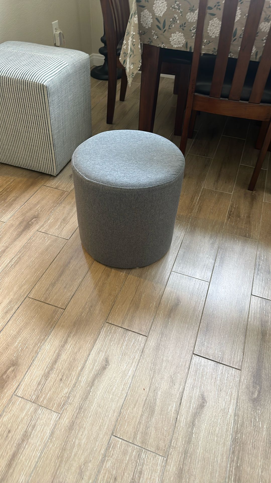 Target Grey Ottoman 