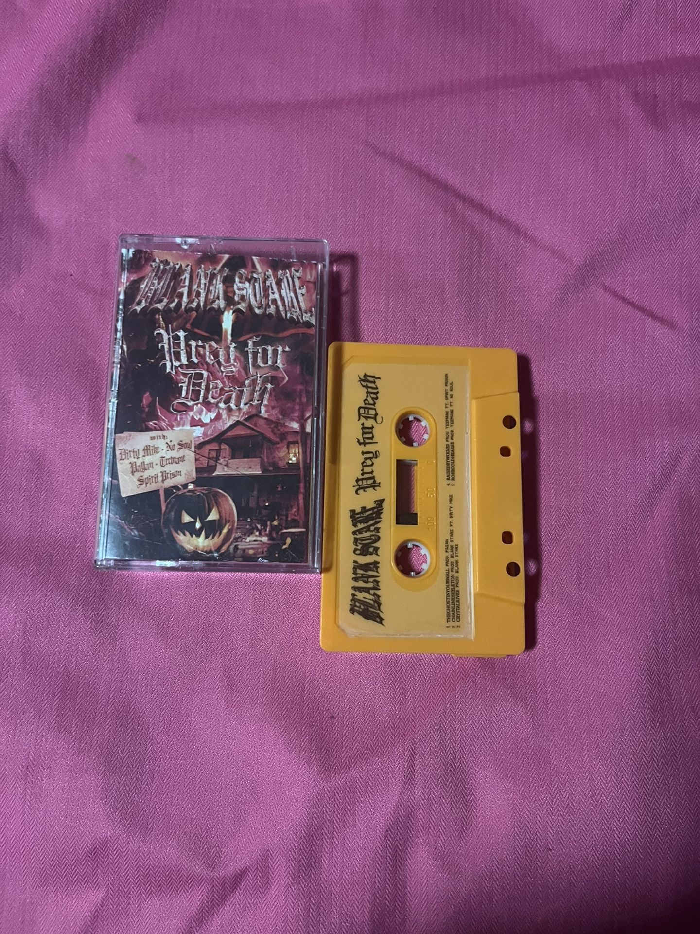 Blank stare - Prey for death cassette tape