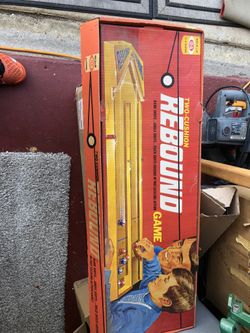 Vintage Rebound Car Game 