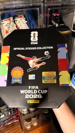 2026 Panini Soccer FIFA World Cup Sticker Stadium Box
