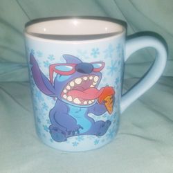 Rare  Disney Stitch Coffee Tea Mug Never Used