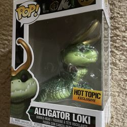 Funko Pop Exclusive Marvel Alligator Loki 
