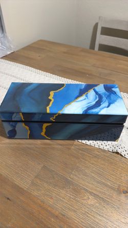 Glass Decorative Marble box