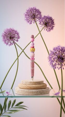 Beaded pens
