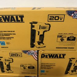 NEW DeWalt Stapler Kit DCN701D1