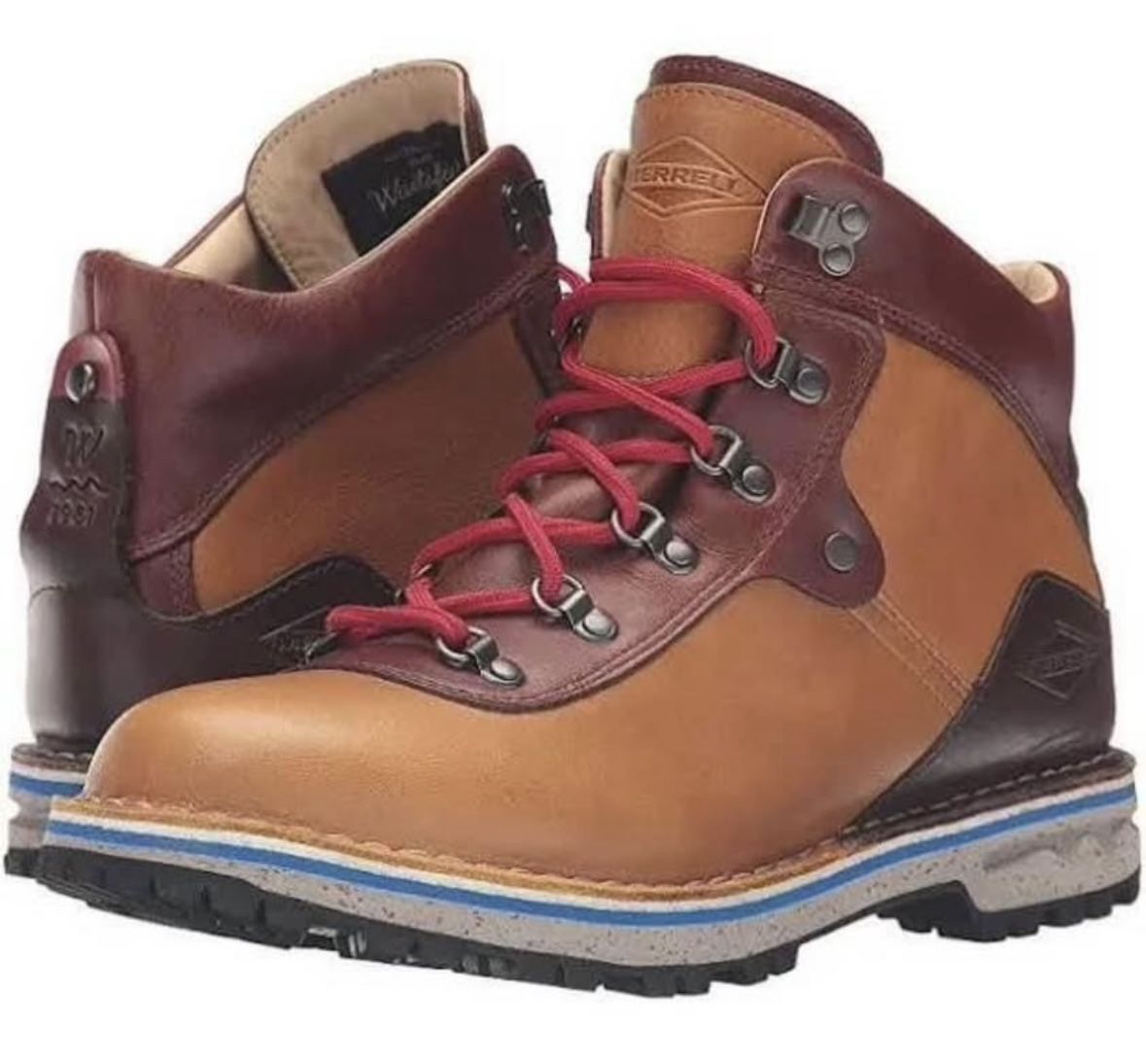 NEW NEW Merrell Waterproof Leather Sugarbush Boots - Waitsfield Beeswax