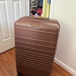 Beis Maple Medium Checked Luggage 