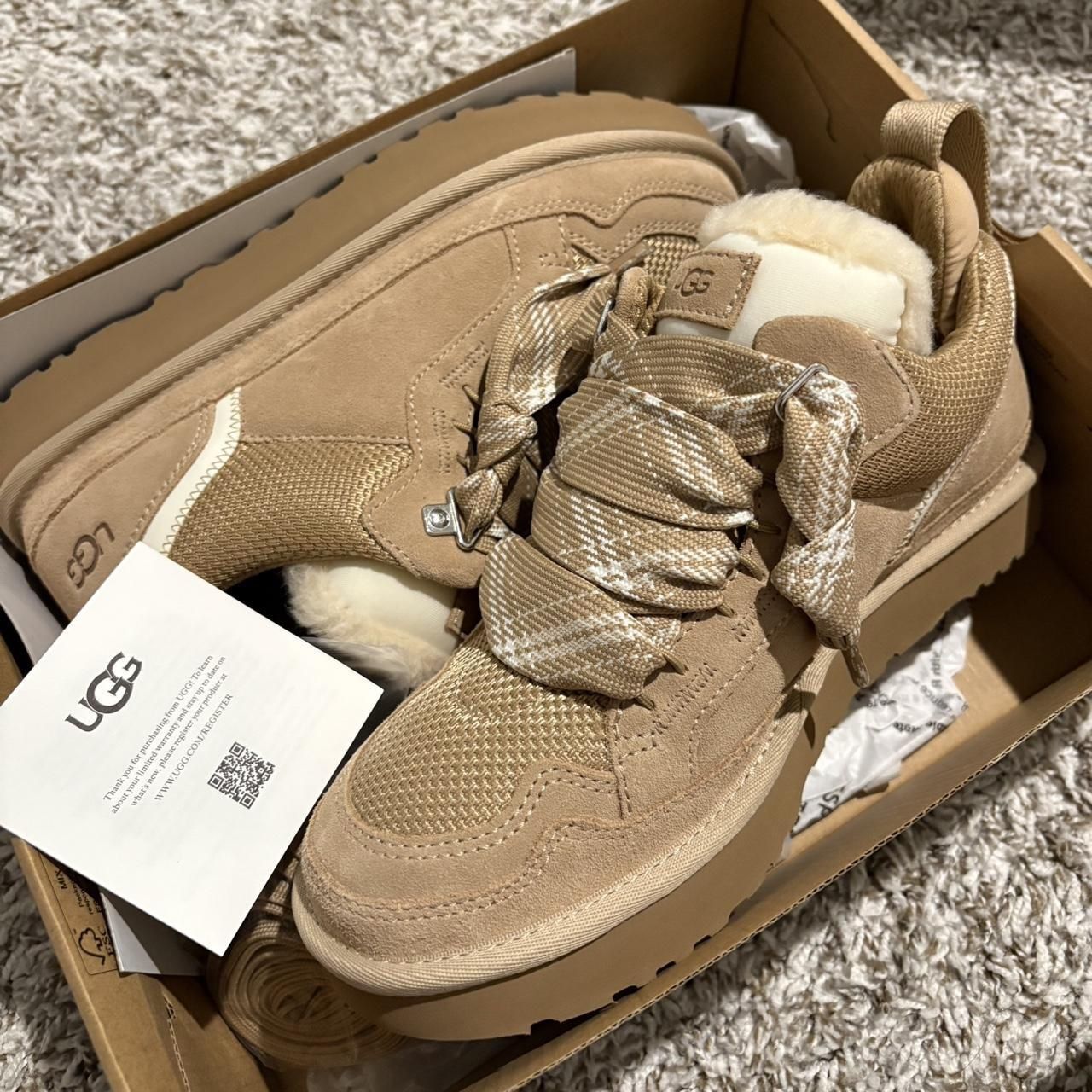 UGG Women's Tan and Brown Trainers