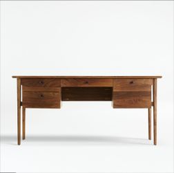 Kendall Walnut Desk - Crate & Barrell