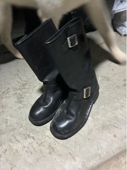 Leather Biker Boots (Women’s)