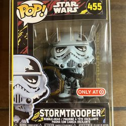 Funko Pop Star Wars #455 Stormtrooper Retro Target Exclusive *NEW*