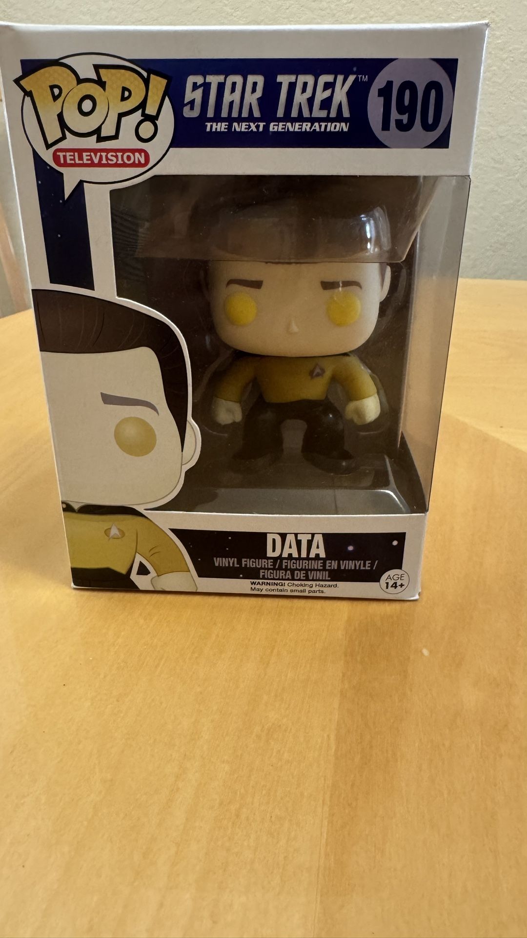 STAR TREK: THE NEXT GENERATION* POP! VINYL DATA FIGURE – LIMITED EDITION COLLECTIBLE!