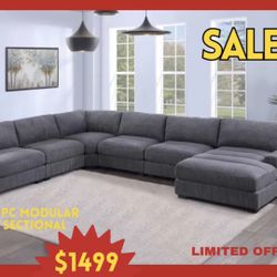 6 PC MODULAR SECTIONAL 