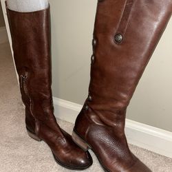 Leather Riding Boots 