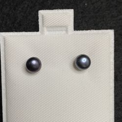 925 Silver Fresh Water Pearls Earrings 