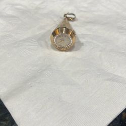 Vintage Gold Caravelle Pendant Watch