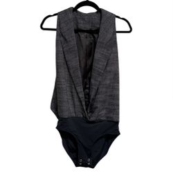 Christopher Esber Facile Tailored Twill Bodysuit 
