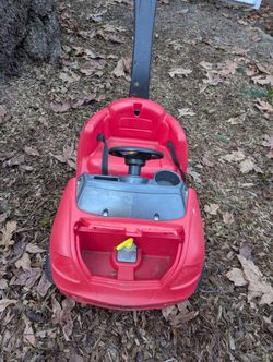 Step 2 Red Push Car With Storage And Cup Holder 