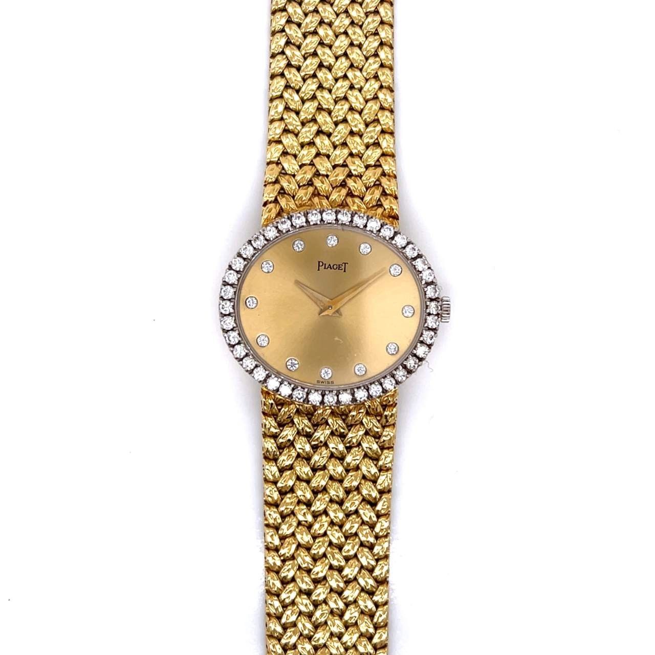 PIAGET 18K Yellow Gold Dress Watch Weighing 46.9 grams
