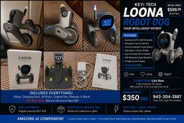 🤖 KEYi Tech Loona Smart Robot Dog – Like New – $350 OBO